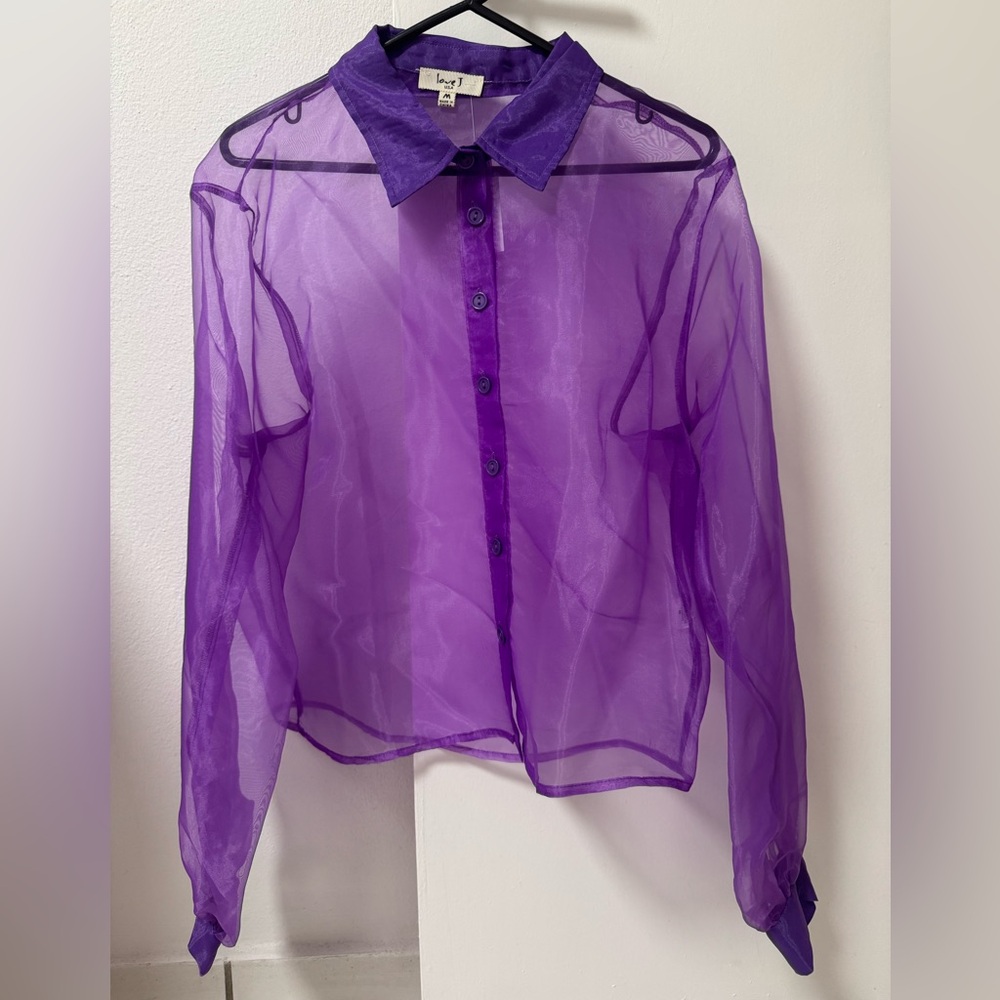Chiffon Purple Blouse